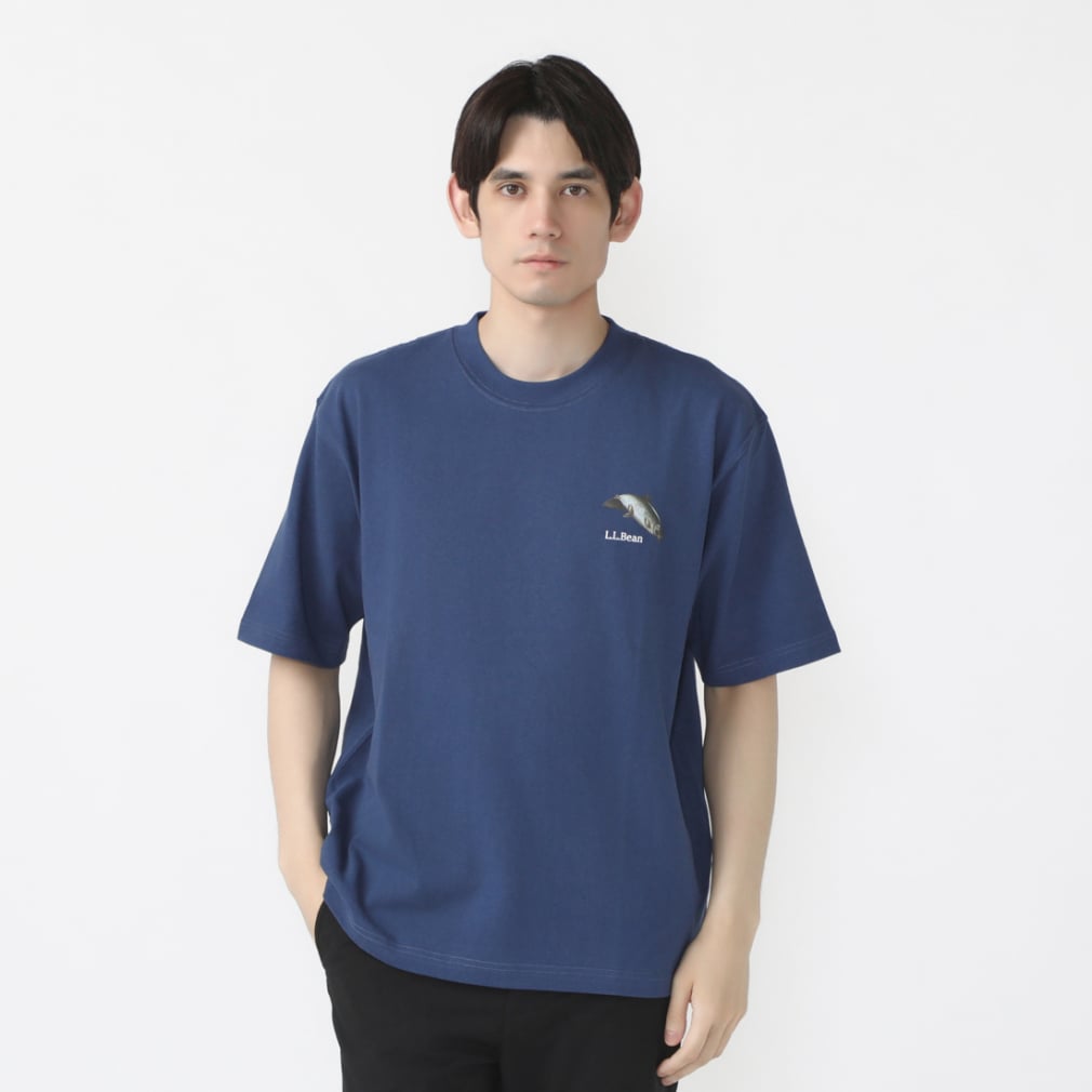 エルエルビーン メンズ アウトドア 半袖Tシャツ Beans 1980 SS Catalog Trout-Tee 4275-6066 L.L.Bean