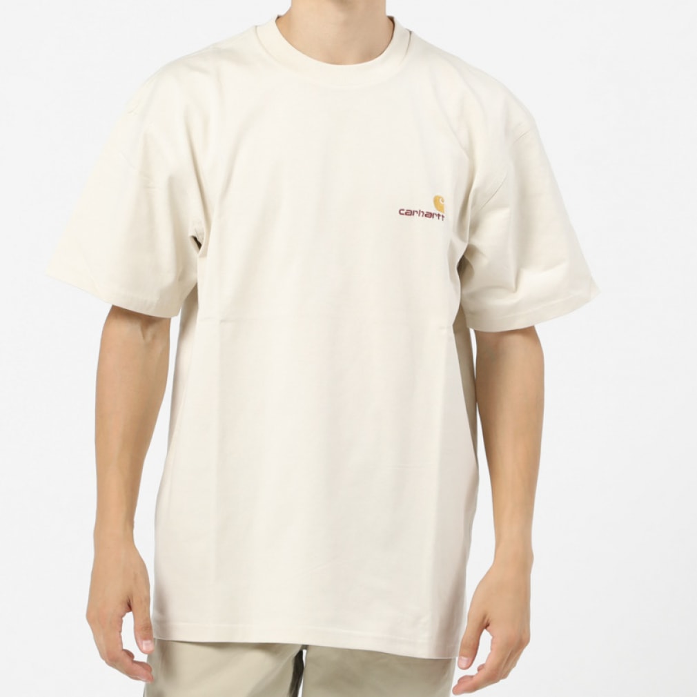 カーハート メンズ アウトドア 半袖 Tシャツ S/S AMERICAN SCRIPT T-SHIRT I029956 carhartt 2303_mo