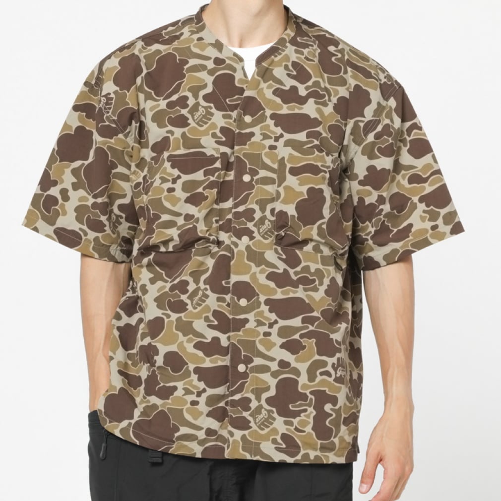 グリップスワニー メンズ アウトドア 半袖シャツ SUPPLEX CAMP SHIRT3