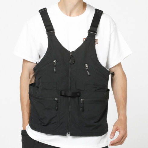 グリップスワニー メンズ アウトドアベスト GEAR BAG VEST2.0