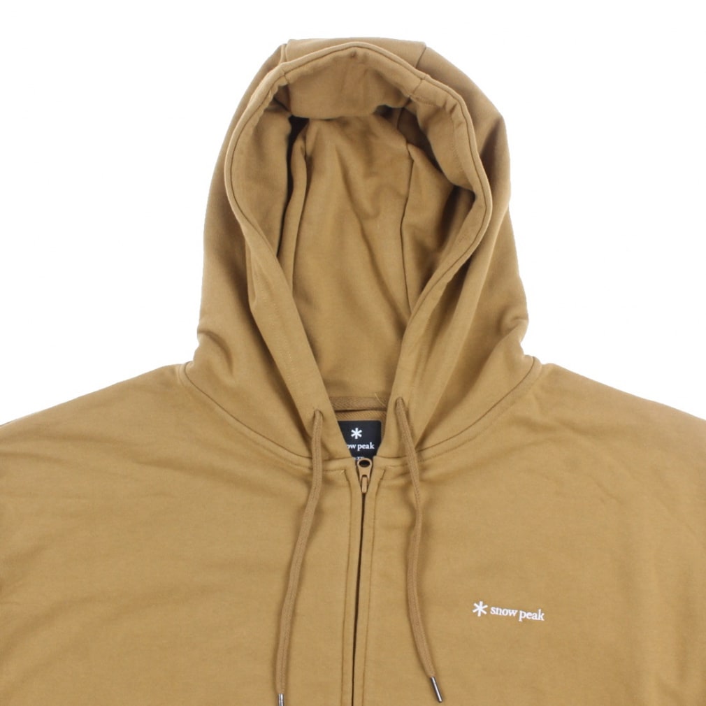 スノーピーク アウトドア スウェット パーカー SP Logo Zip Up Hoodie