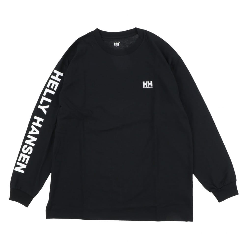 ヘリーハンセン メンズ アウトドア 長袖Tシャツ L/S Letter Tee