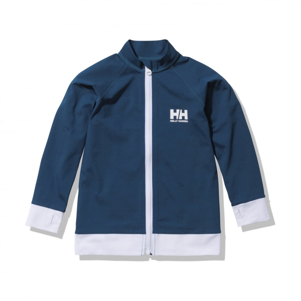 HELLY HANSEN ロングスリーブフルジップラッシュガード - 水着