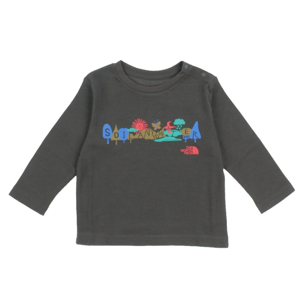 ザ・ノース・フェイス ジュニア 子供 アウトドア 長袖Tシャツ B L S Soil Water Graphic Tee NTB82221 THE  NORTH FACE ノースフェイス