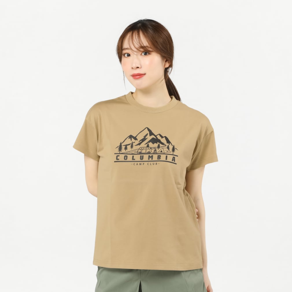 コロンビアレディースTシャツSサイズ - 登山用品