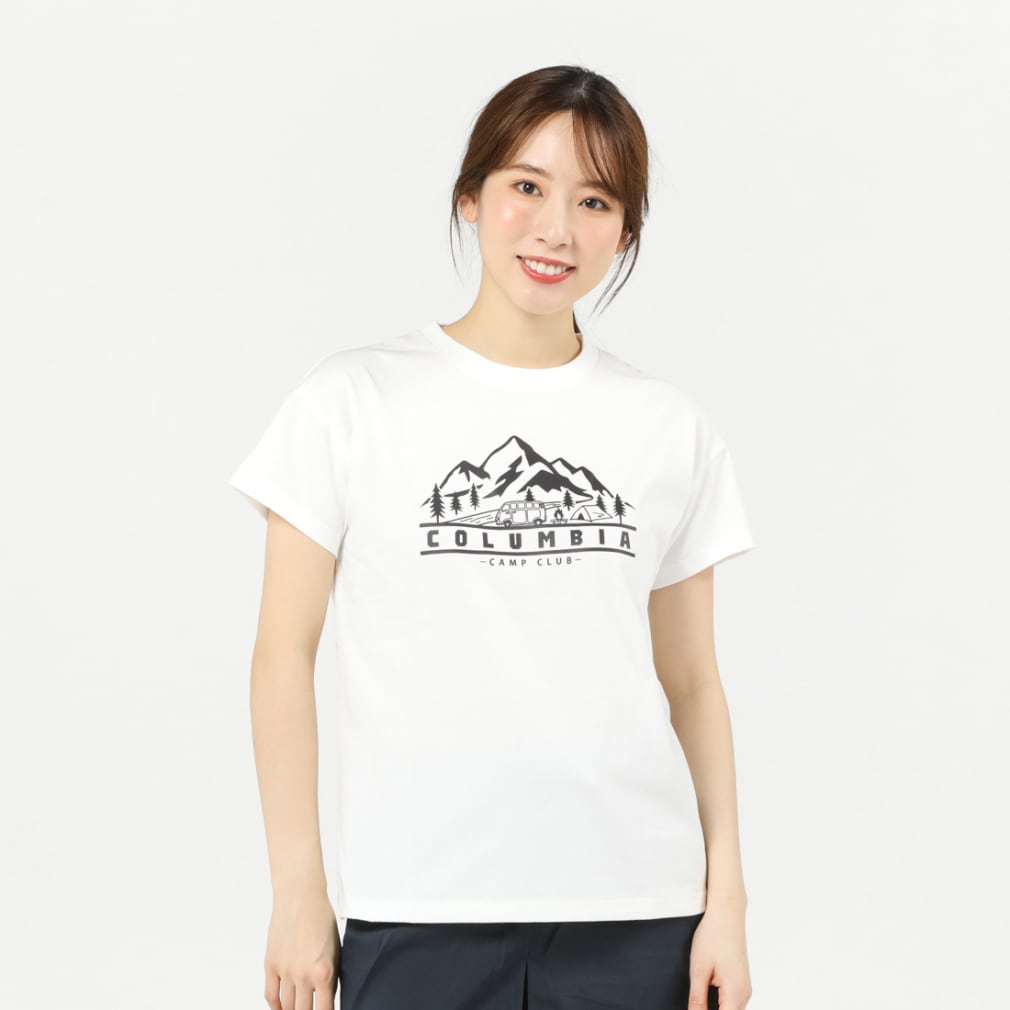 2023春夏 コロンビア レディース アウトドア 半袖Tシャツ ウィメンズヤハラフォレストショートスリーブTシャツ PL4622 Columbia｜公式通販  アルペングループ オンラインストア