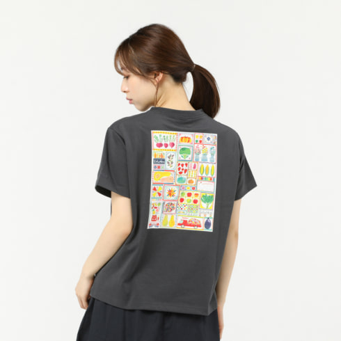 2023春夏 コロンビア レディース アウトドア 半袖Tシャツ ウィメンズグラハムクリールショートスリーブTシャツ PL3892 Columbia