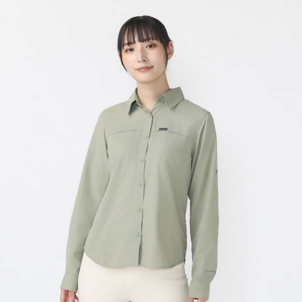 特販ブリーフィング　緑半袖シャツ　Mサイズ メンズウェア