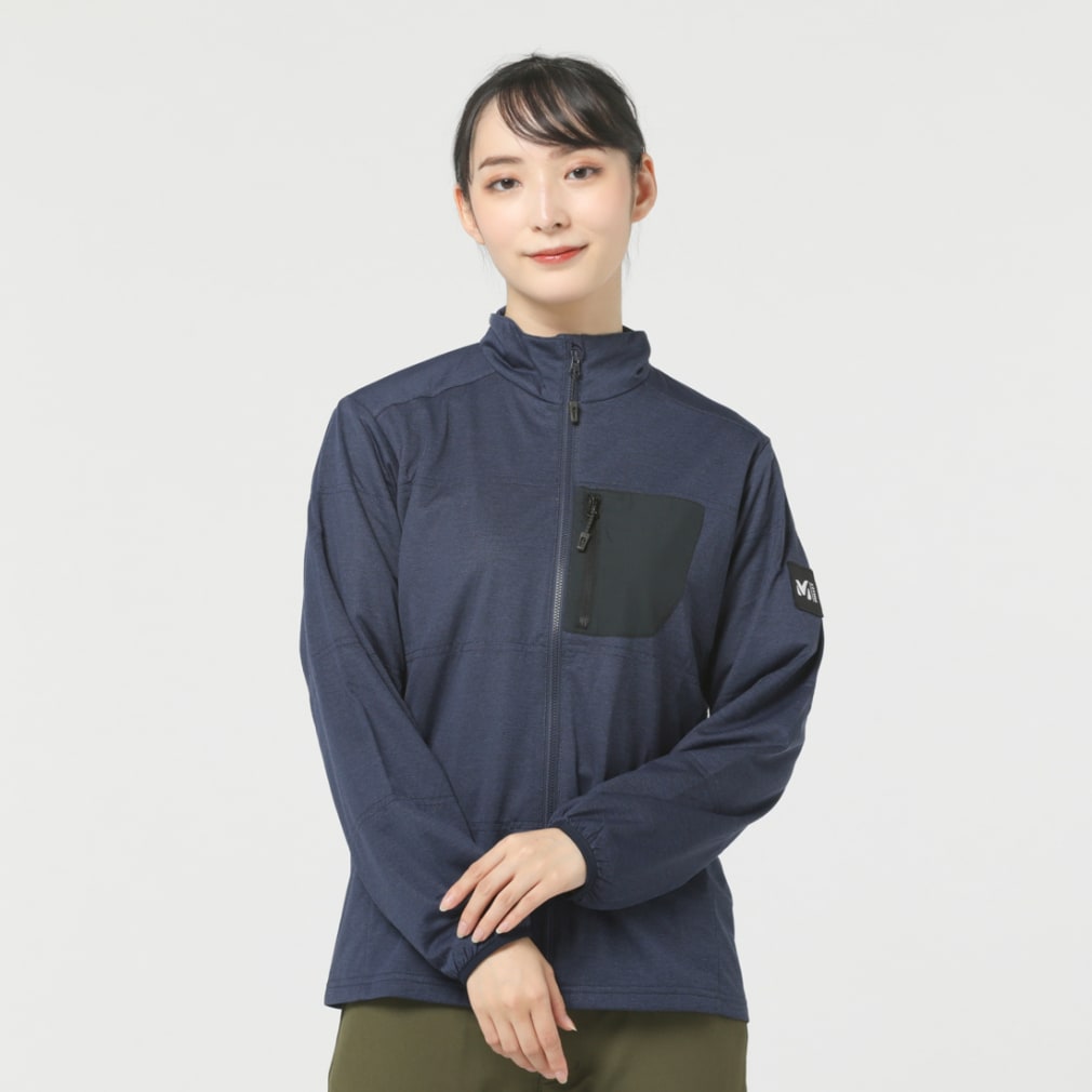 ミレー レディース アウトドア ジャケット ALPHA LIGHT SWEAT II JKT W