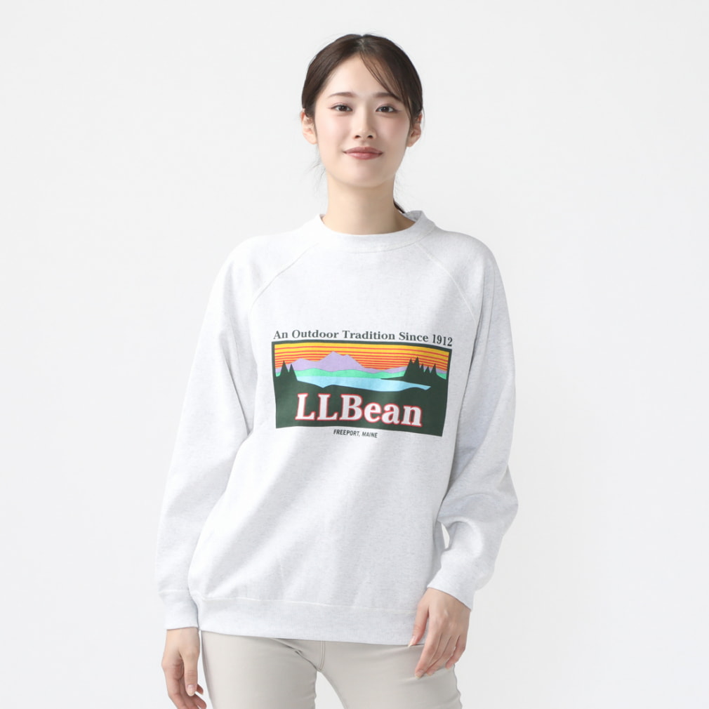 エルエルビーン メンズ アウトドア スウェット Portage Crewneck ...