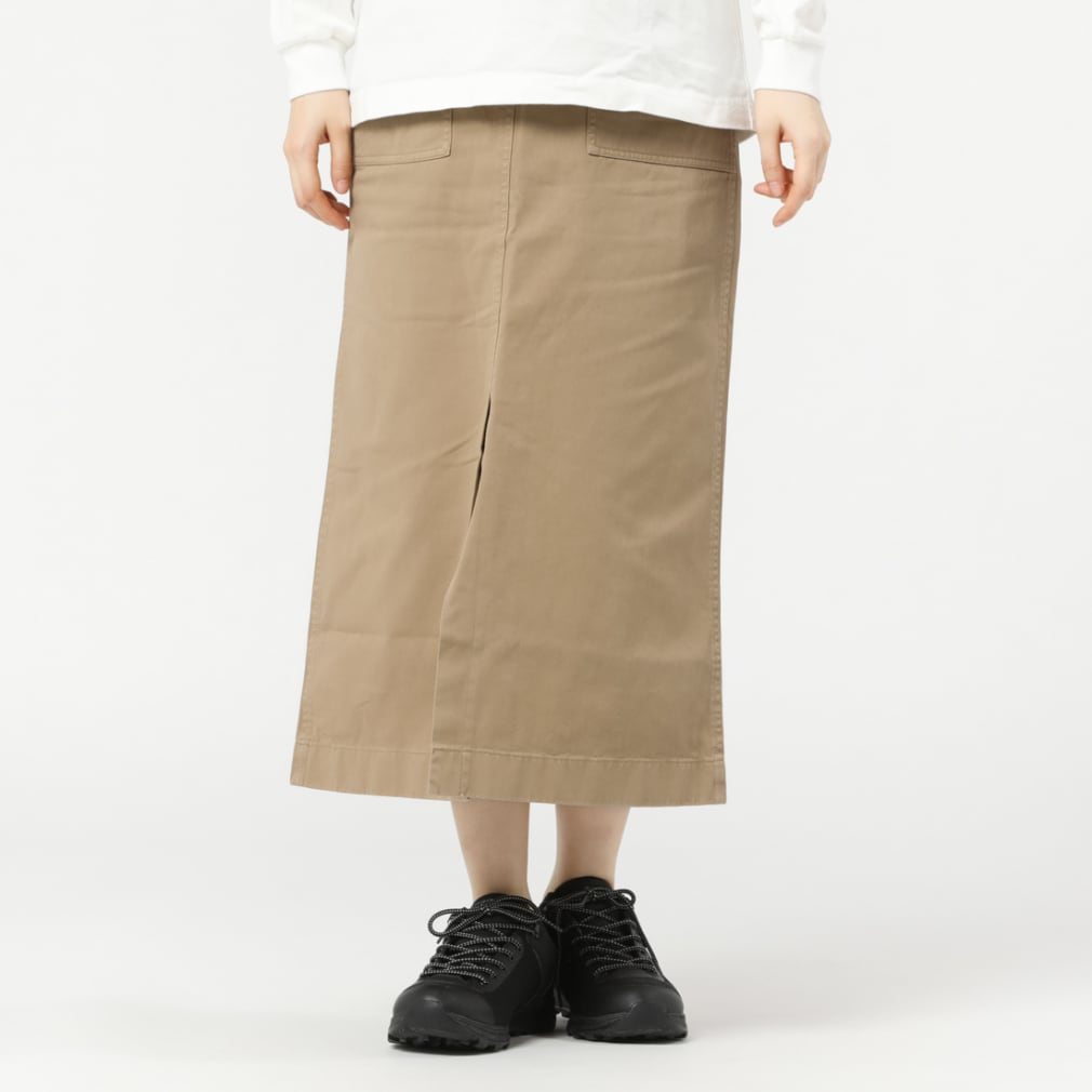 グラミチ レディース アウトドア スカート LONG BAKER SKIRT G3SW