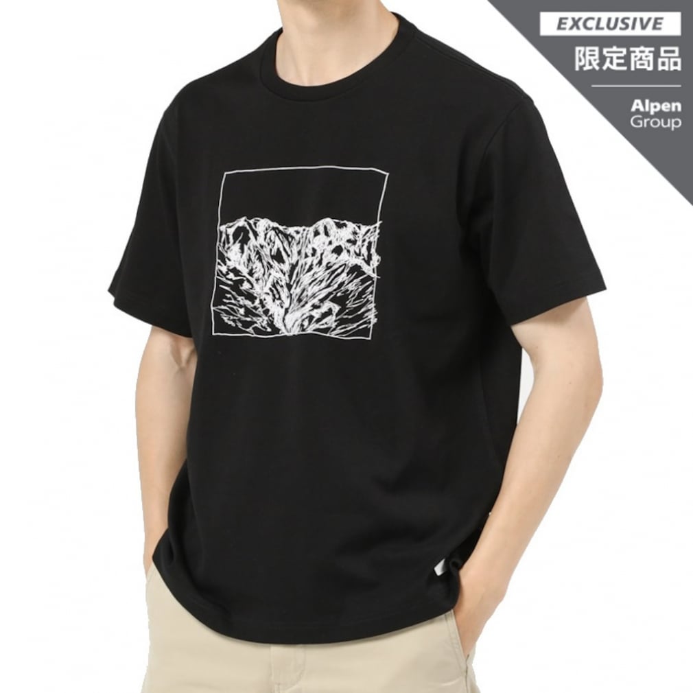 スノーピーク アウトドア 半袖Tシャツ Mt.Tanigawa Printed S/S T shirt ATS23SU701 snow peak