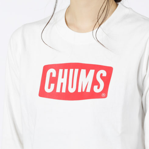 チャムス レディース アウトドア 長袖tシャツ Boat Logo L S T Shirt Ch11 1284 W001 ホワイト Chums 公式通販 アルペングループ オンラインストア