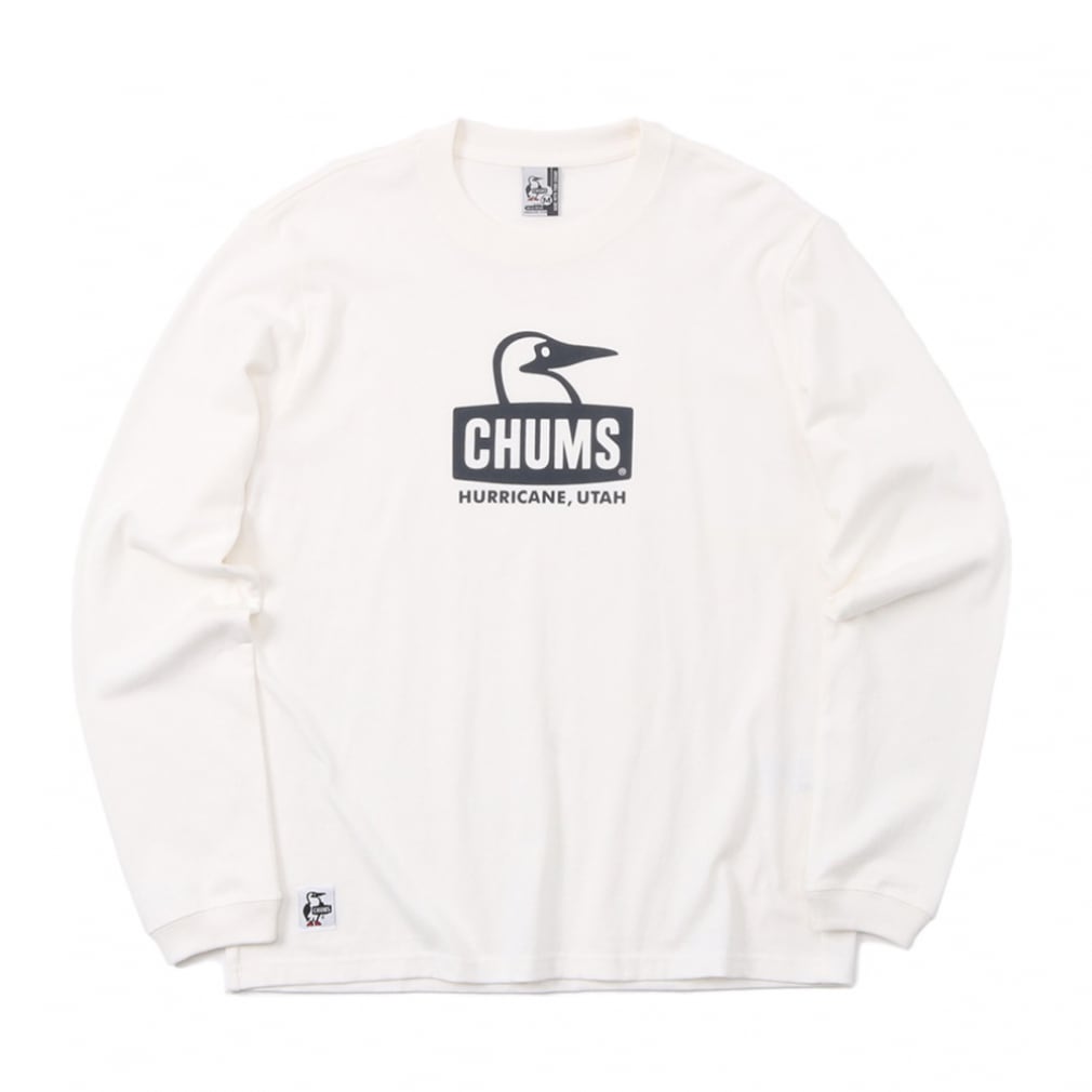 チャムス レディース アウトドア 長袖tシャツ Booby Face L S T Shirt Ch11 15 W071 ホワイト Chums 公式通販 アルペングループ オンラインストア