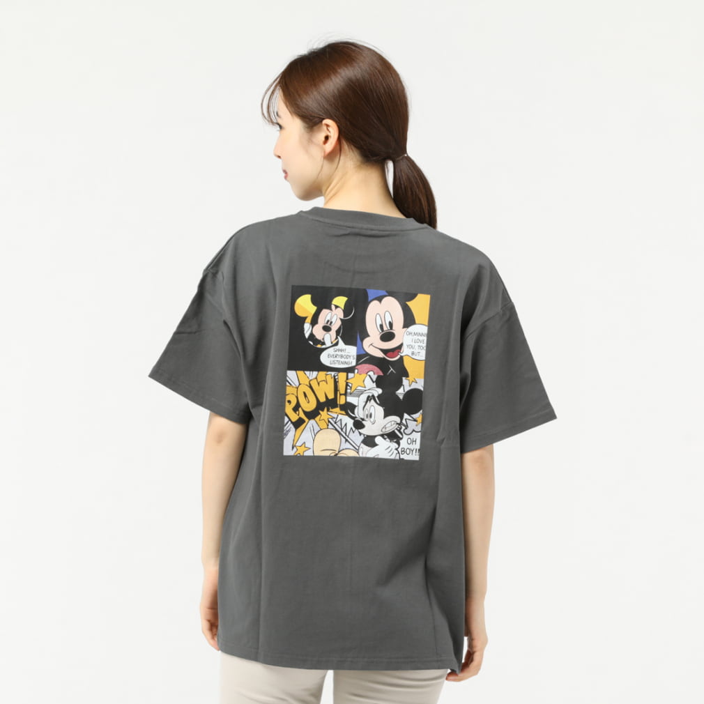 ディズニー レディース 半袖 Tシャツ ヘビーウェイトミッキーBIG Tシャツ DN-9C22003TS スポーツウェア Disney｜公式通販  アルペングループ オンラインストア
