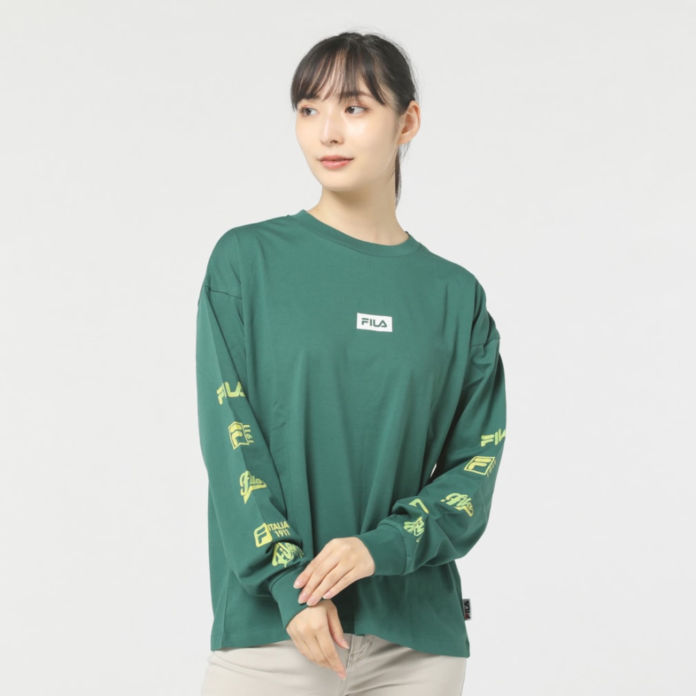 フィラ レディース 長袖 Tシャツ 長袖 Tシャツ FL-9C25023TL スポーツウェア FILA