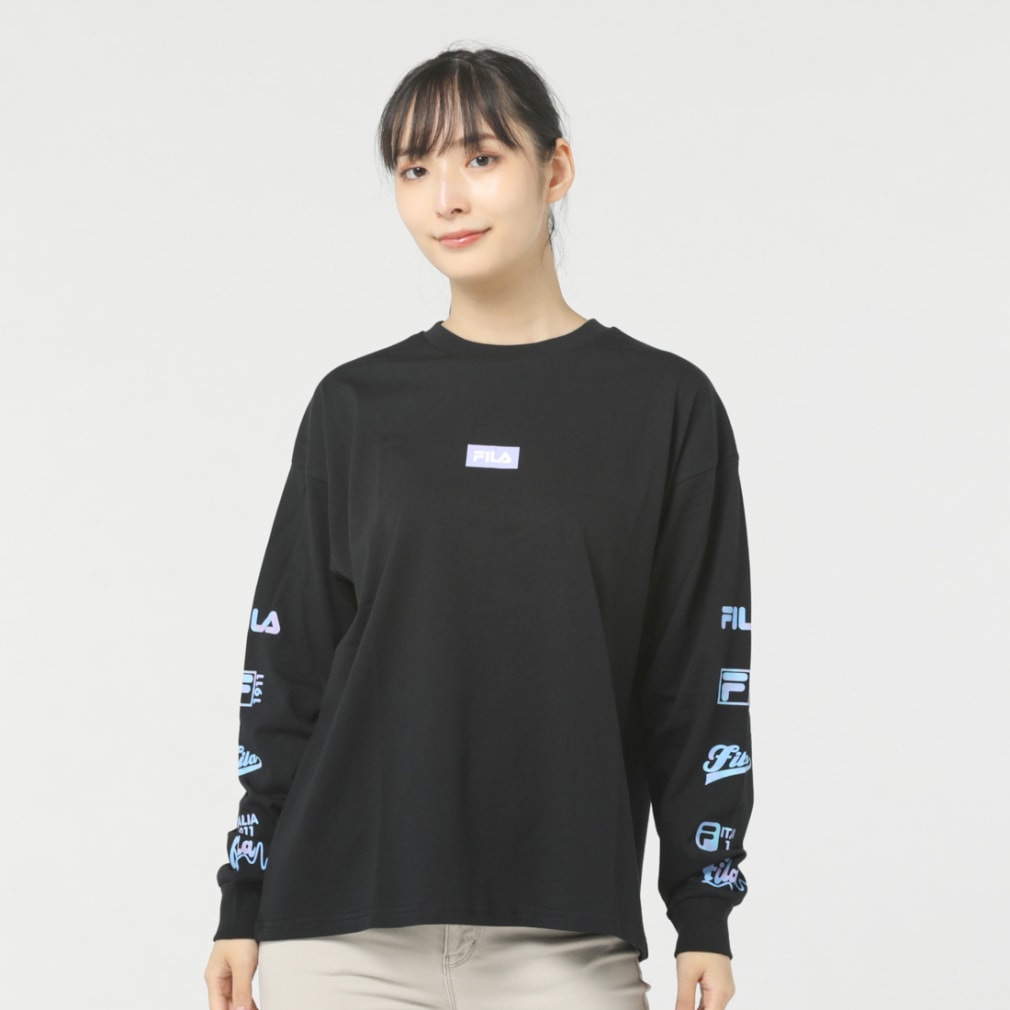 フィラ レディース 長袖 Tシャツ 長袖 Tシャツ FL-9C25023TL スポーツ