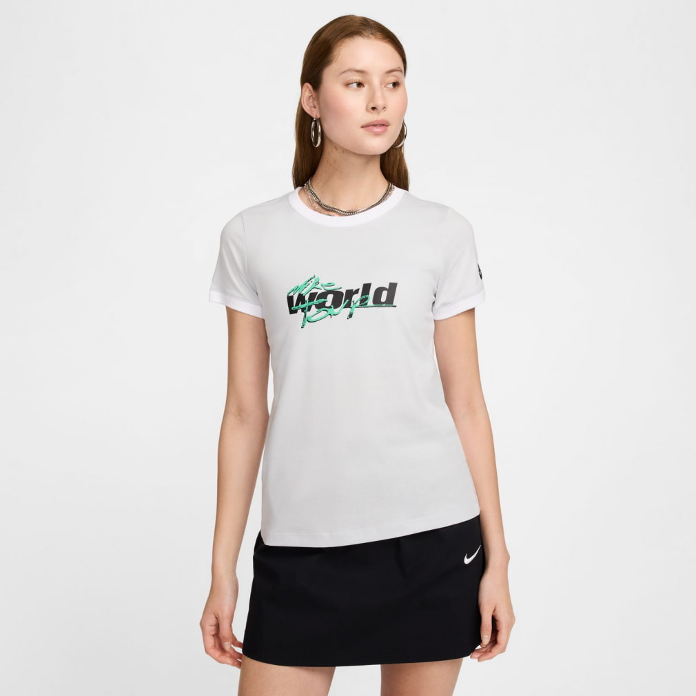 ナイキ レディース 半袖 Tシャツ ウィメンズ NSW リンガー T100 S/S Tシャツ HQ3319 スポーツウェア NIKE