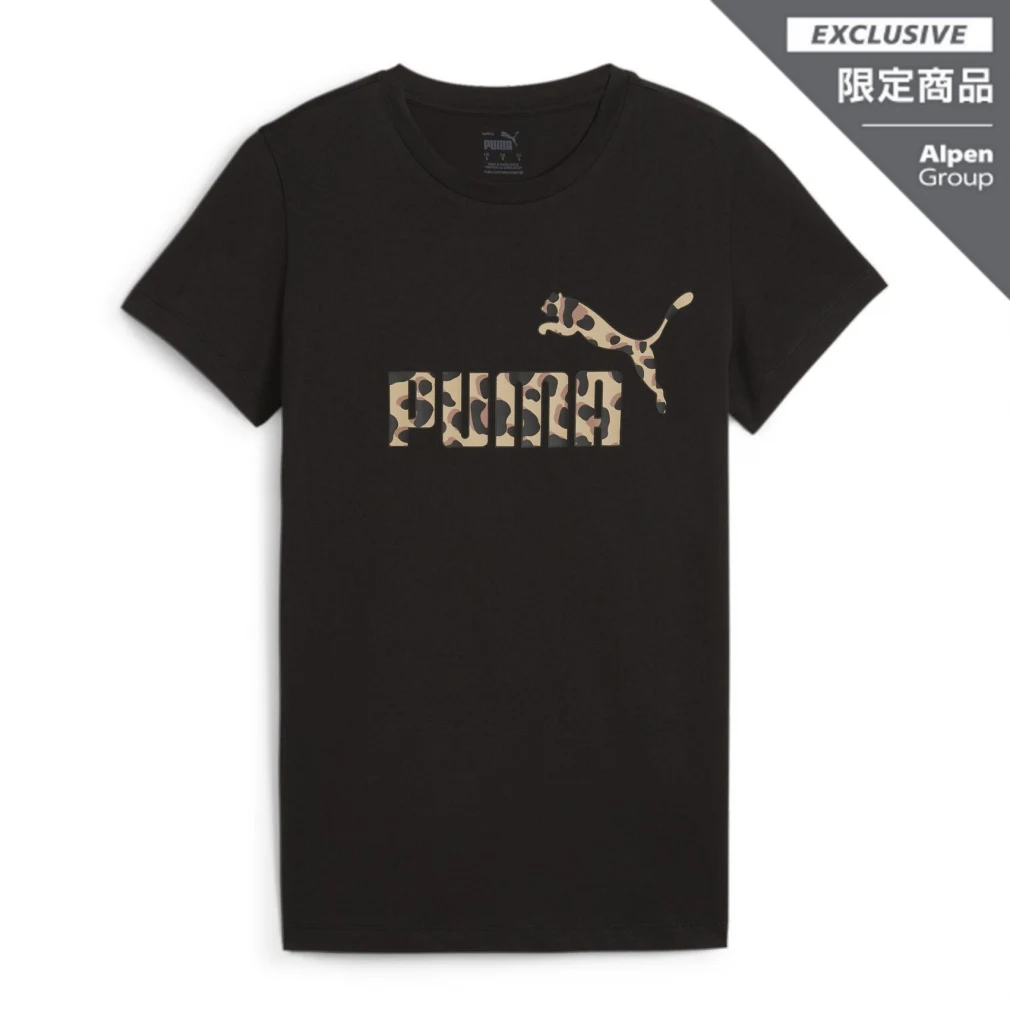 プーマ レディース 半袖 Tシャツ ESS+ ANIMAL グラフィック Tシャツ 681209 スポーツウェア アルペン・スポーツデポ限定 PUMA