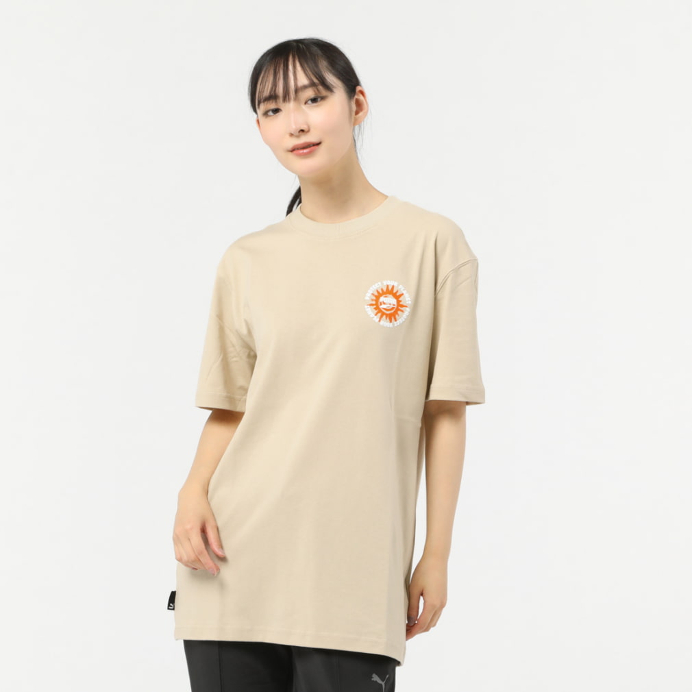 プーマ ユニセックス 半袖 Tシャツ DOWNTOWN グラフィック TEE 539181