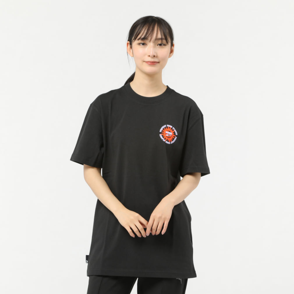 プーマ ユニセックス 半袖 Tシャツ DOWNTOWN グラフィック TEE 539181