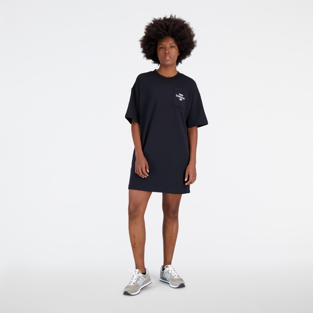 ニューバランス レディース 半袖 Tシャツ グラフィック ドレス WD31501 スポーツウェア New Balance