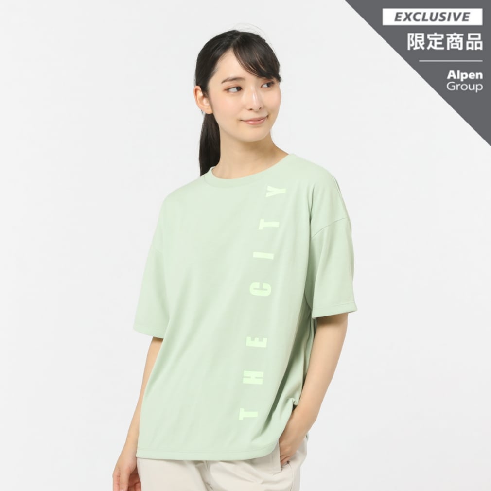 ニューバランス THE CITY レディース 半袖 Tシャツ リラックスショート