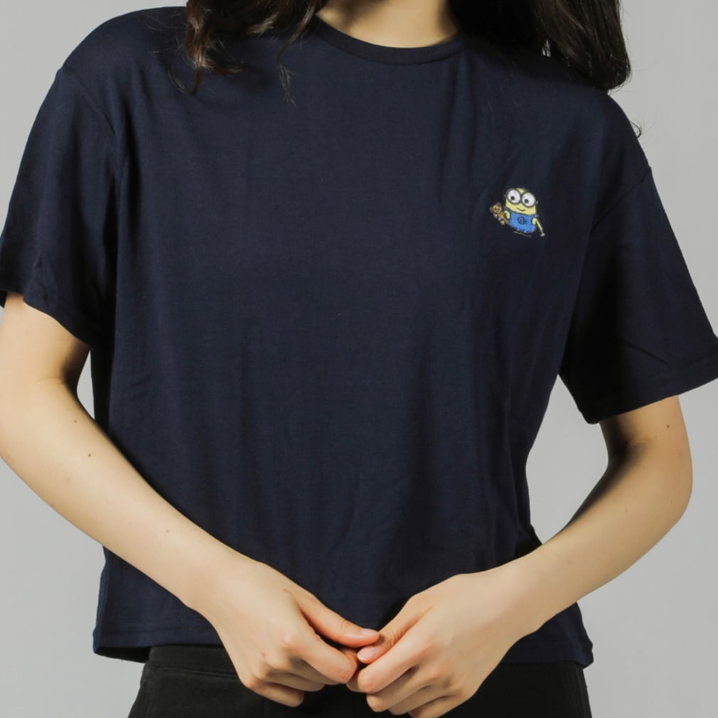 レディース Tシャツ 半袖tシャツ ミニオンズレディースボブ ティム刺繍ドライtシャツ 公式通販 アルペングループ オンラインストア