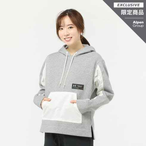 アンダーアーマー レディース スウェット パーカー UA COTTON FLEECE