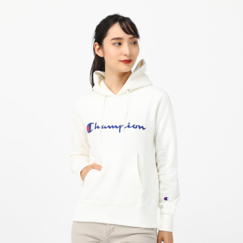 チャンピオン レディース スウェットパーカー Hooded Sweatshirt Cw U108 スポーツウェア Champion 公式通販 アルペングループ オンラインストア