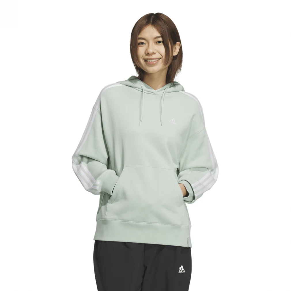 アディダス レディース エッセンシャルズ プラス スリーストライプス パーカー KVF82 JF1410 JF1409 JF1408 adidas  24ss_adi_clearance