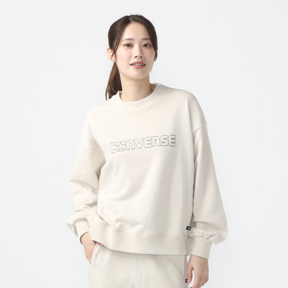 コンバース レディース スウェット トレーナー CN SWEAT TP 4520002スポーツウェア Converse