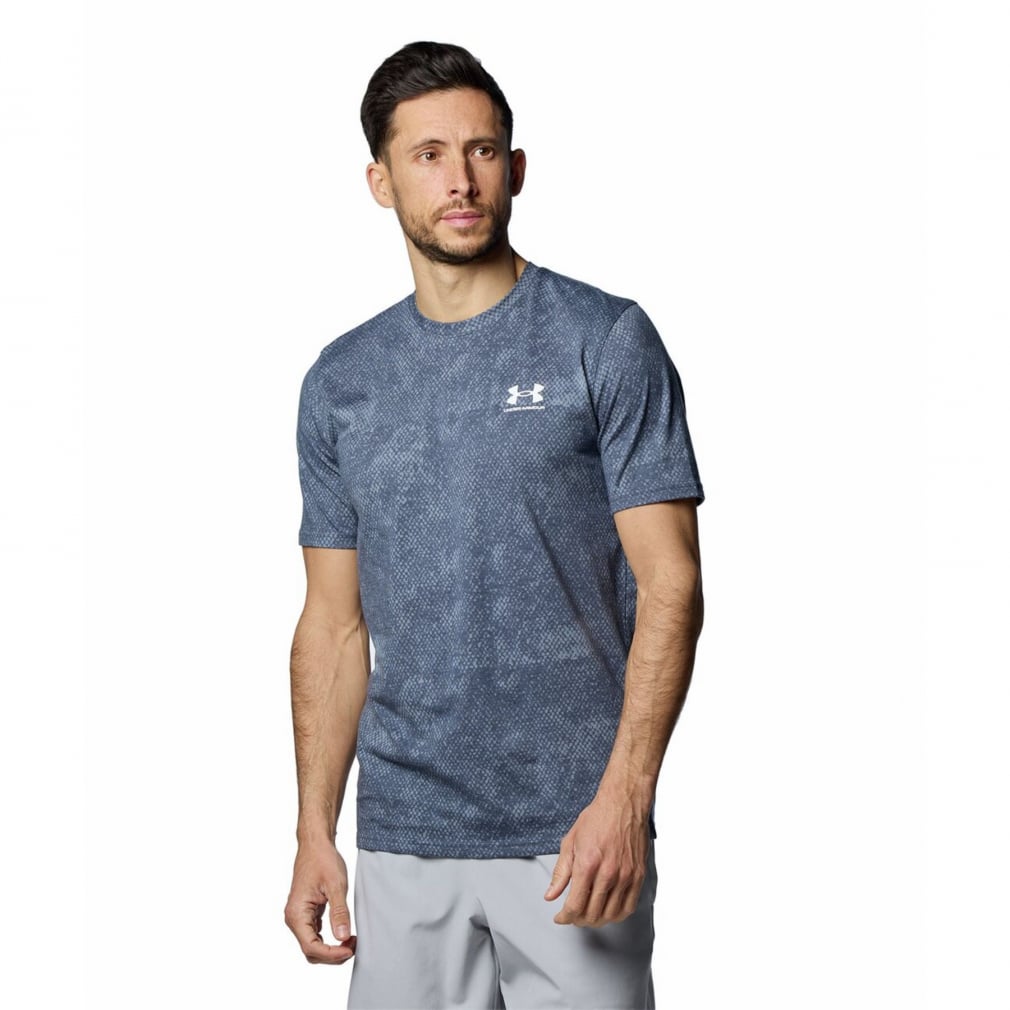 アンダーアーマー メンズ 半袖 Tシャツ UA プリント ショートスリーブTシャツ 1384804 スポーツウェア UNDER ARMOUR