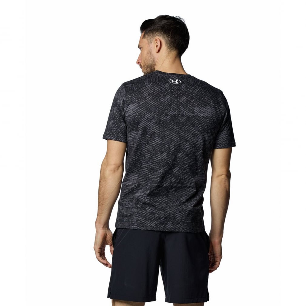 [アンダーアーマー] トレーニングTシャツ UA プリント ショートスリーブTシャツ メンズ