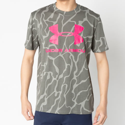 アンダーアーマー メンズ 半袖tシャツ Ua Sportstyle Logo Ss Printed スポーツウェア Under Armour 公式通販 アルペングループ オンラインストア