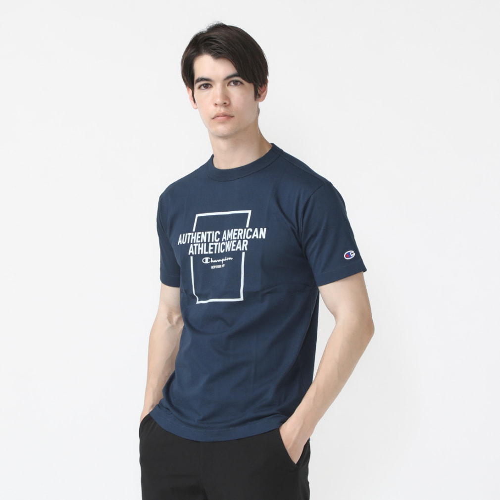 チャンピオン メンズ 半袖 Tシャツ SHORT SLEEVE T-SHIRT C3-Z345 スポーツウェア Champion｜公式通販  アルペングループ オンラインストア