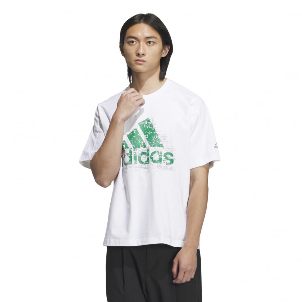 adidas（アディダス）◇トレーニングウェア◇半袖Tシャツ◇ホワイト