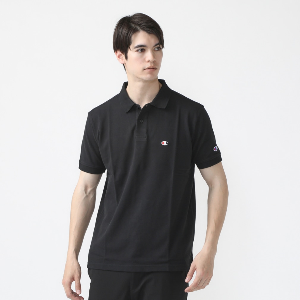 チャンピオン メンズ 半袖 ポロシャツ SHORT SLEEVE POLO SHIRT C3