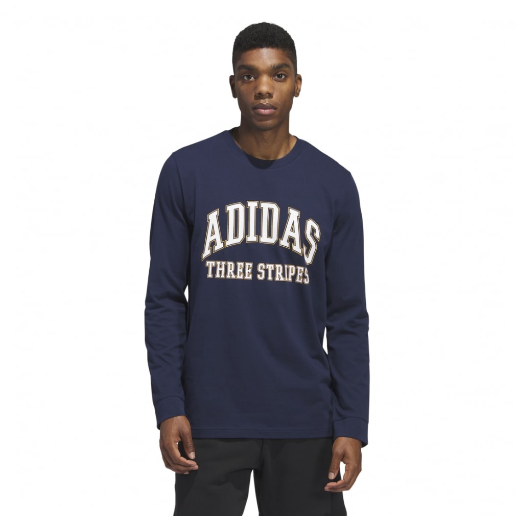 アディダス メンズ 長袖 Tシャツ 東京シティ グラフィック 長袖 シャツ KNA50 IU2957 IU2956 スポーツウェア adidas  2023fw_ad_cl