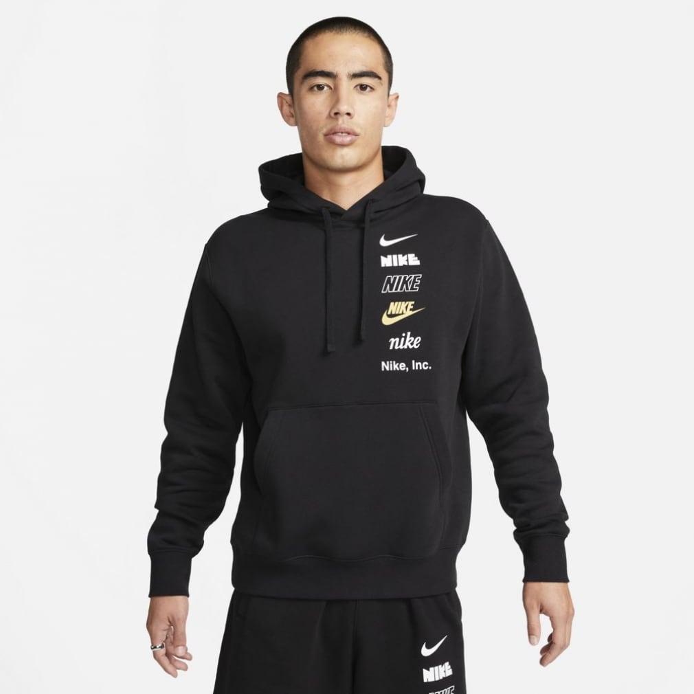 ナイキ メンズ スウェットパーカー クラブ+ BB M ロゴ プルオーバー L/S フーディ DX0784 スポーツウェア NIKE