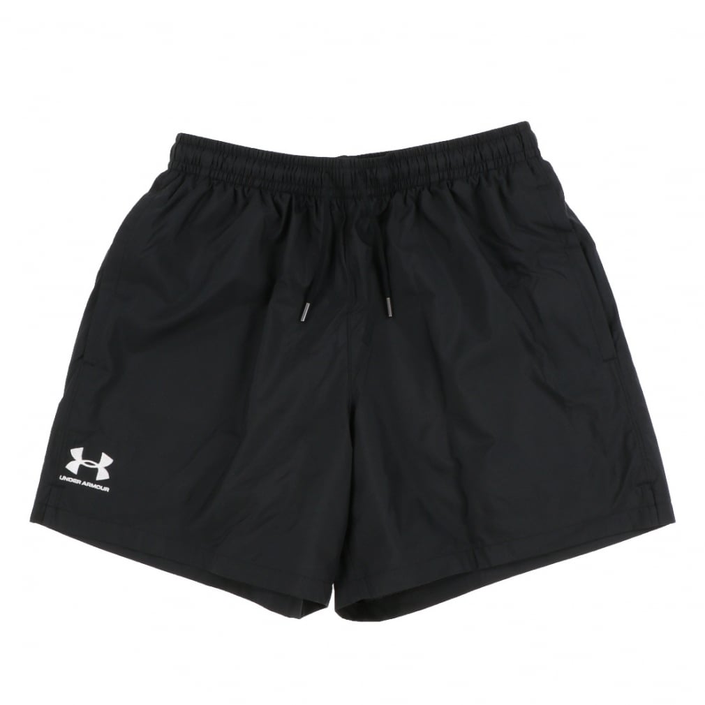 【アンダーアーマー / ショートパンツ】 UA Woven VOLLEY Short / Black / / White / XL