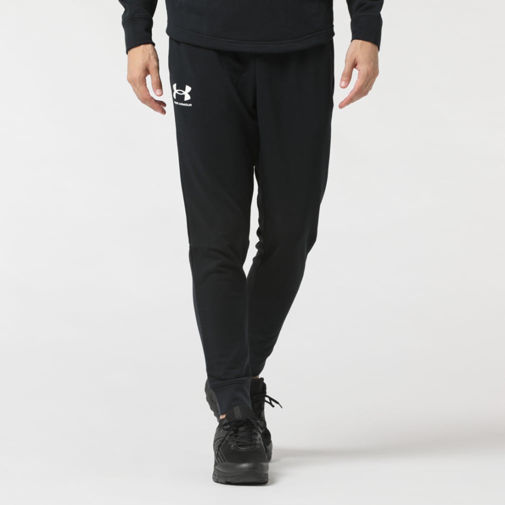 アンダーアーマー メンズ スウェット ロングパンツ UAライバルテリー ジョガーパンツ 1380843 スポーツウェア UNDER ARMOUR