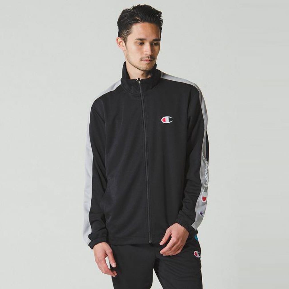 チャンピオン メンズ 長袖ジャージ ジップジャケット (C3-MSE01) ZIP JACKET Champion｜公式通販 アルペングループ  オンラインストア