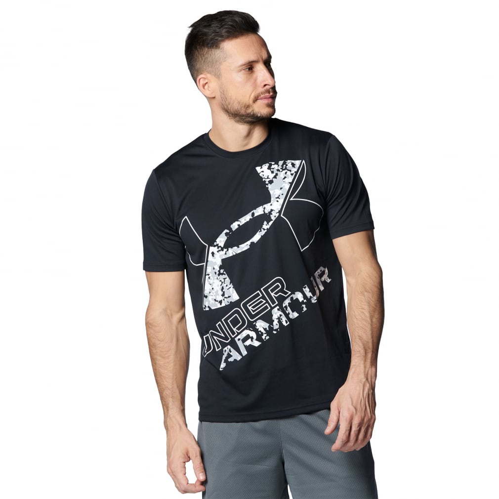 アンダーアーマー メンズ 半袖 機能 Tシャツ UA TECH SHORT SLEEVE XL LOGO 1378362 スポーツウェア UNDER  ARMOUR