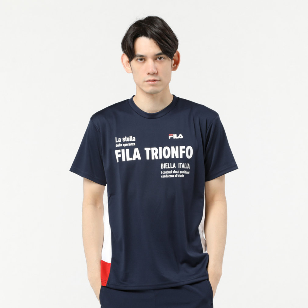 フィラ メンズ 半袖 機能 Tシャツ 冷感メッシュ Tシャツ FL-9A10033TS スポーツウェア FILA｜公式通販 アルペングループ  オンラインストア