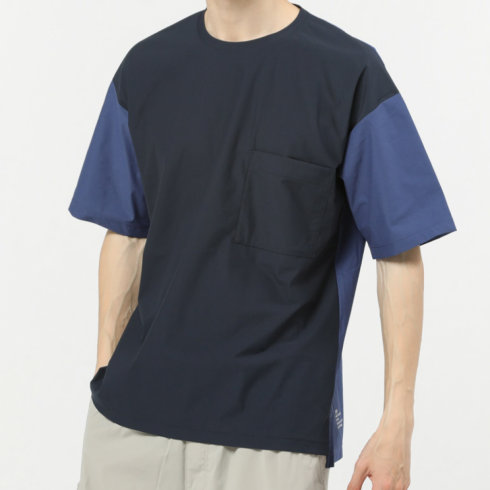 ティゴラ メンズ 半袖 機能 Tシャツ AIR TECHオーバーサイズTシャツ TR 