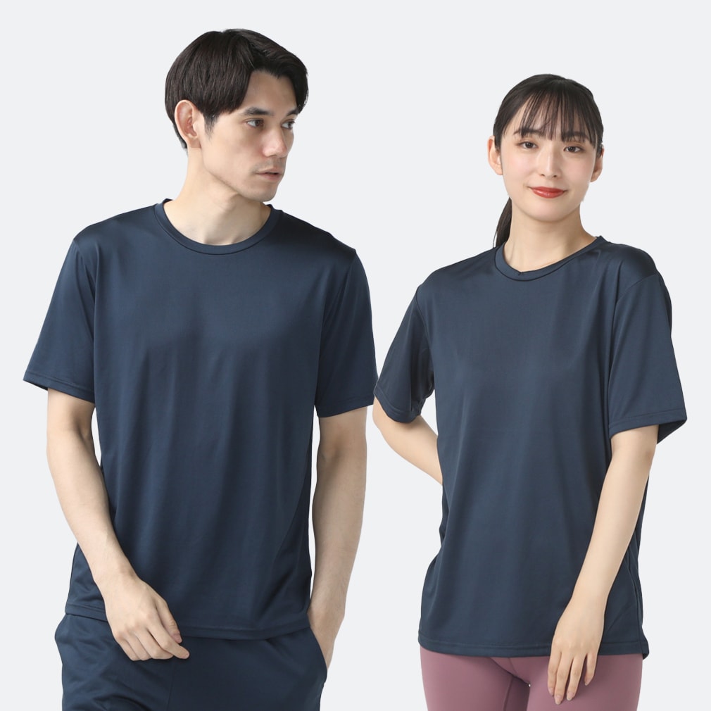 ティゴラ メンズ 半袖 機能 Tシャツ ドライUVカットTシャツ TR 