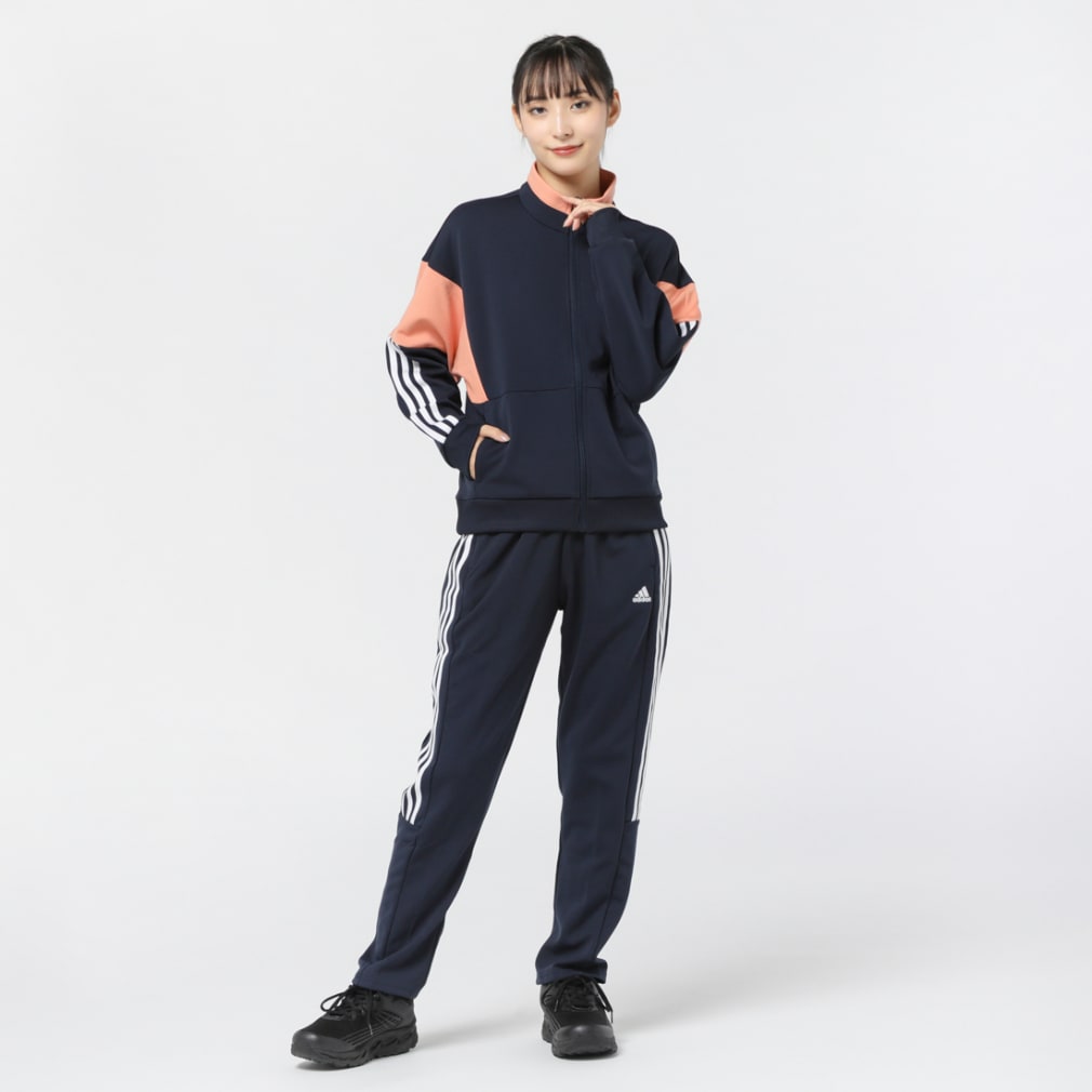 adidas アディダス レディース ジャージ セットアップ - ジャージ