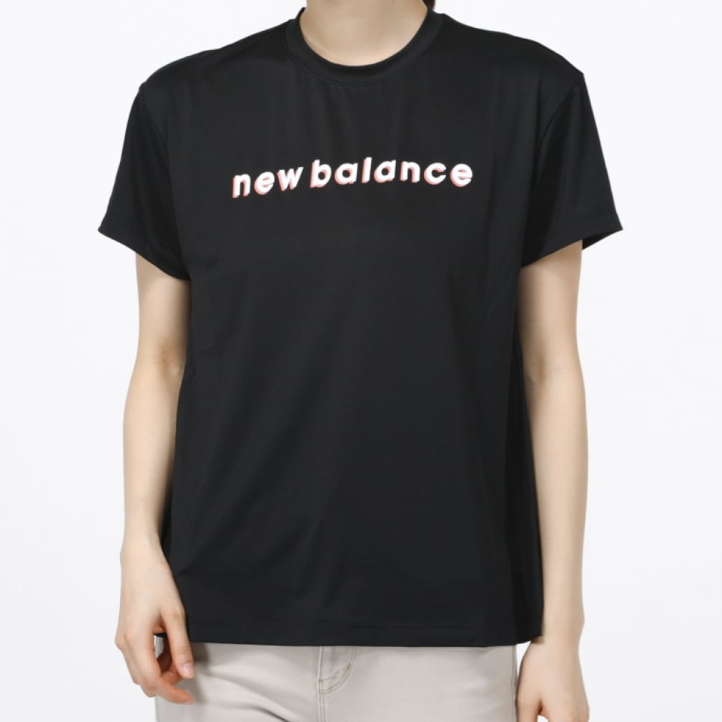 ニューバランス レディース 半袖 機能Tシャツ ショートスリーブTシャツ AWT21188 スポーツウェア New Balance