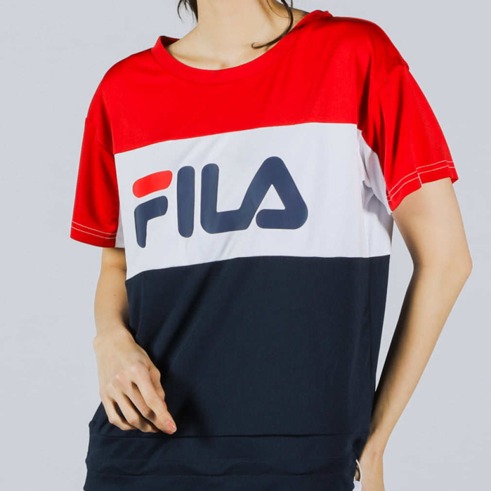 フィラ レディース Tシャツ 半袖tシャツ Fl 9a110ts スポーツウェア Fila 公式通販 アルペングループ オンラインストア